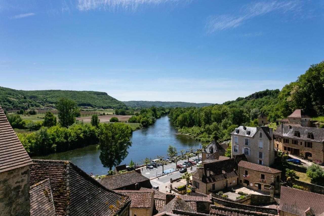 Au Coeur De Beynac, Superbe Maison Du 14Eme Siecle Avec Jardin Panoramique Exterior photo